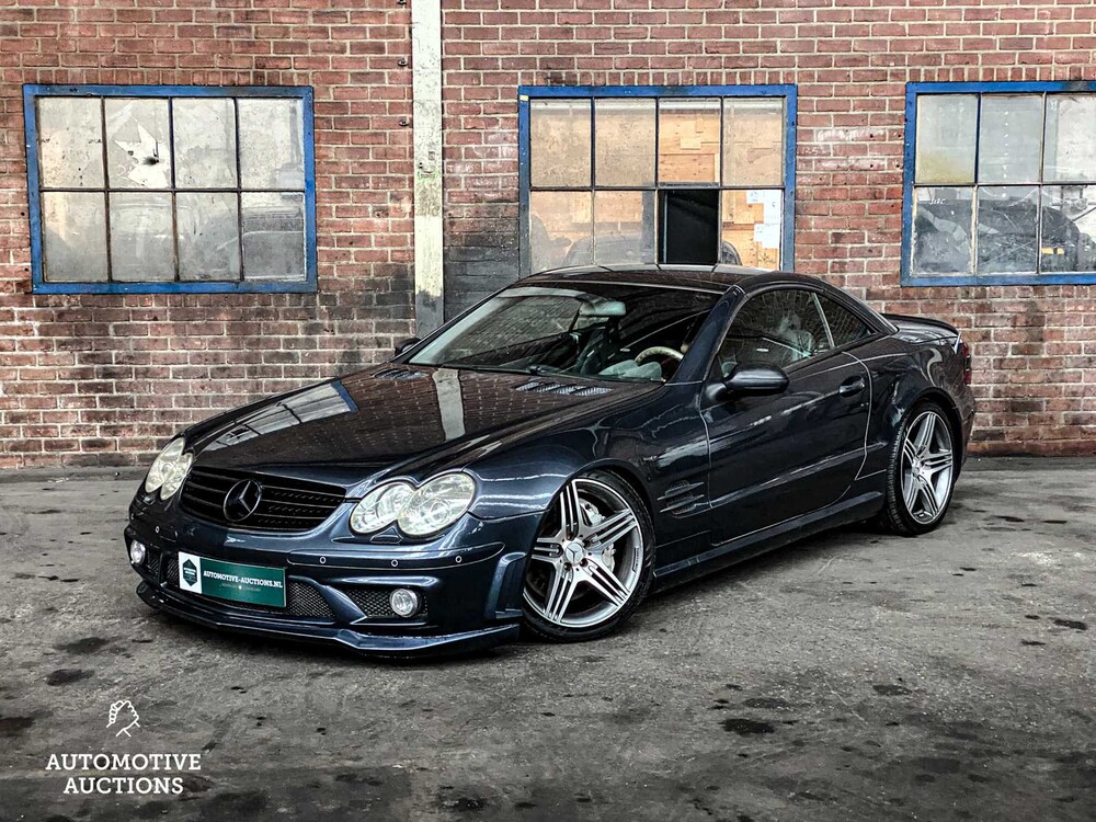Mercedes-Benz SL55 AMG 5.5 V8 500pk SL-Klasse 2002, YOUNGTIMER