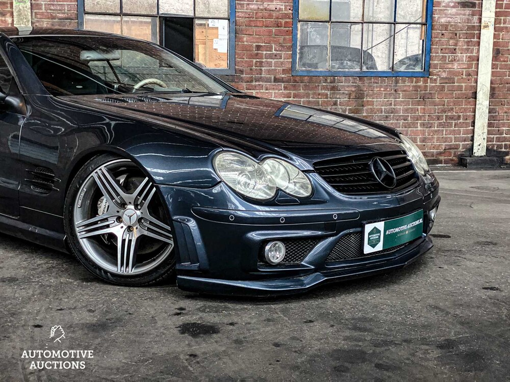 Mercedes-Benz SL55 AMG 5.5 V8 500pk SL-Klasse 2002, YOUNGTIMER