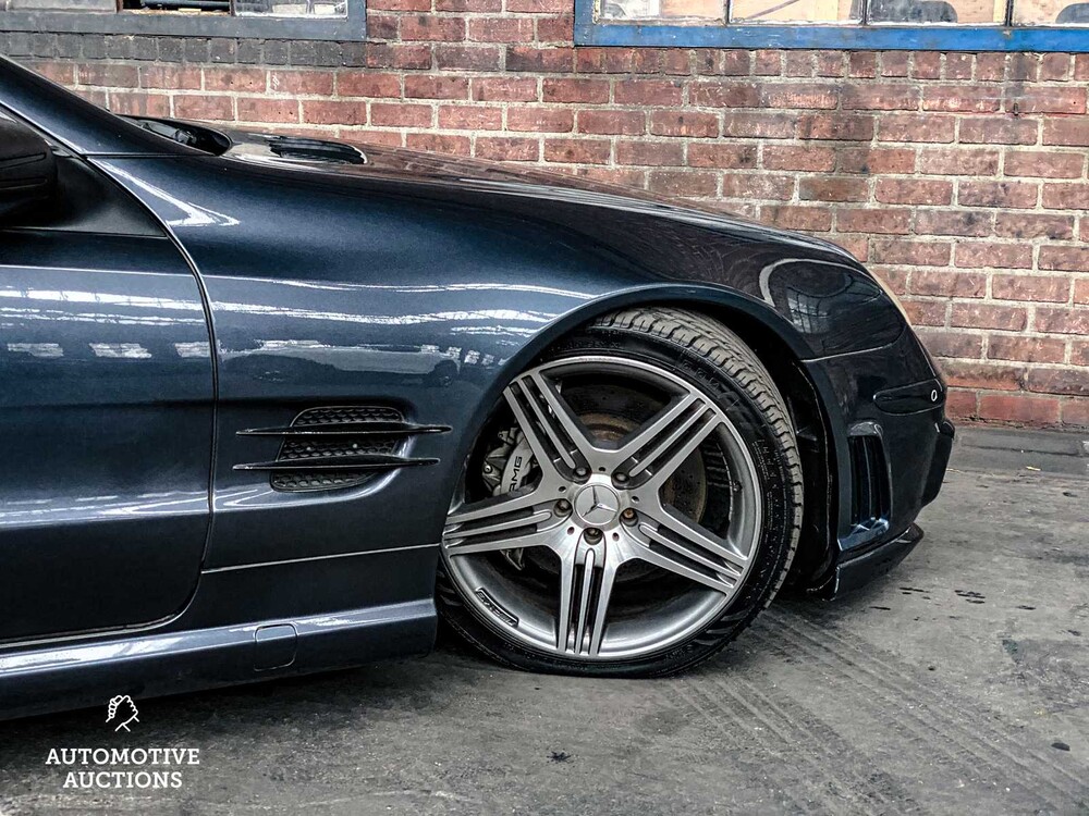 Mercedes-Benz SL55 AMG 5.5 V8 500pk SL-Klasse 2002, YOUNGTIMER