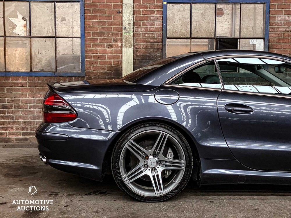 Mercedes-Benz SL55 AMG 5.5 V8 500pk SL-Klasse 2002, YOUNGTIMER