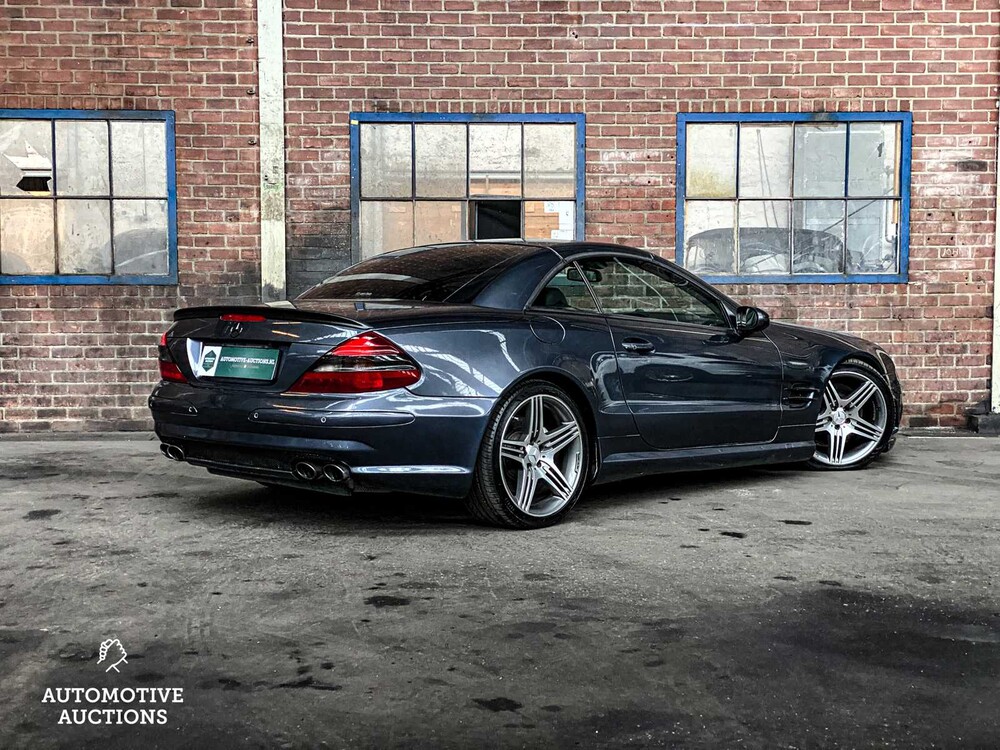 Mercedes-Benz SL55 AMG 5.5 V8 500pk SL-Klasse 2002, YOUNGTIMER