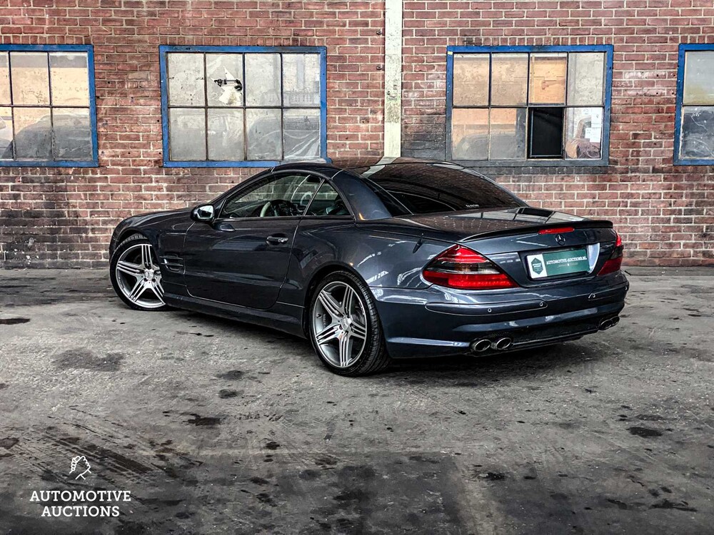 Mercedes-Benz SL55 AMG 5.5 V8 500pk SL-Klasse 2002, YOUNGTIMER