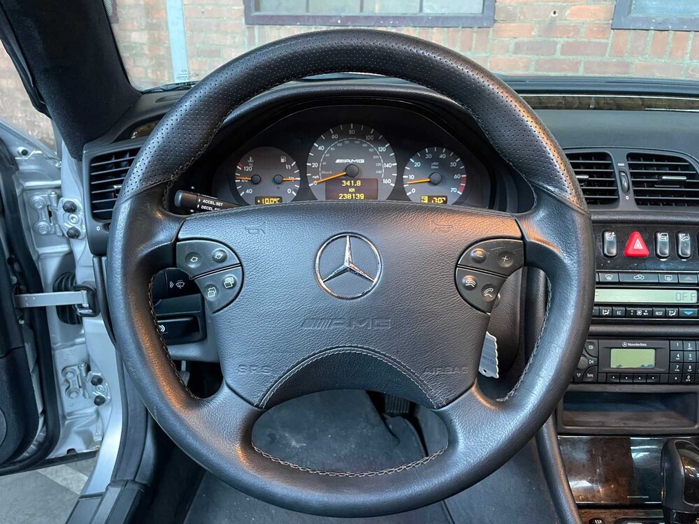Mercedes-Benz CLK55 AMG 5.5 V8 CLK-Class Coupé 347hp 2001, G-042-JD -Youngtimer-