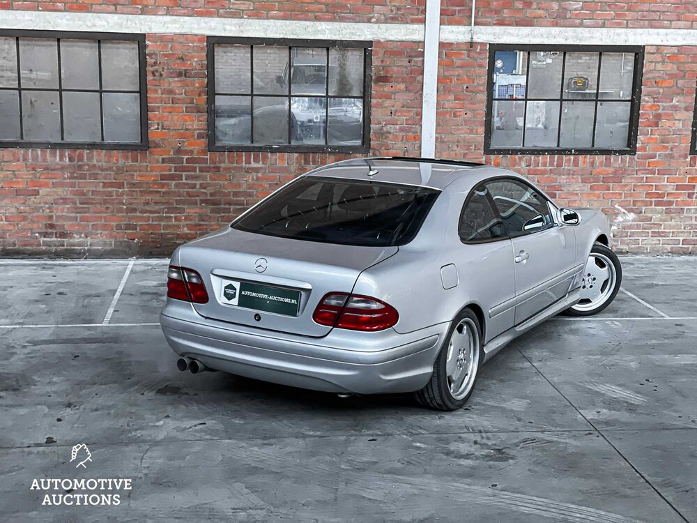 Mercedes-Benz CLK55 AMG 5.5 V8 CLK-Class Coupé 347hp 2001, G-042-JD -Youngtimer-