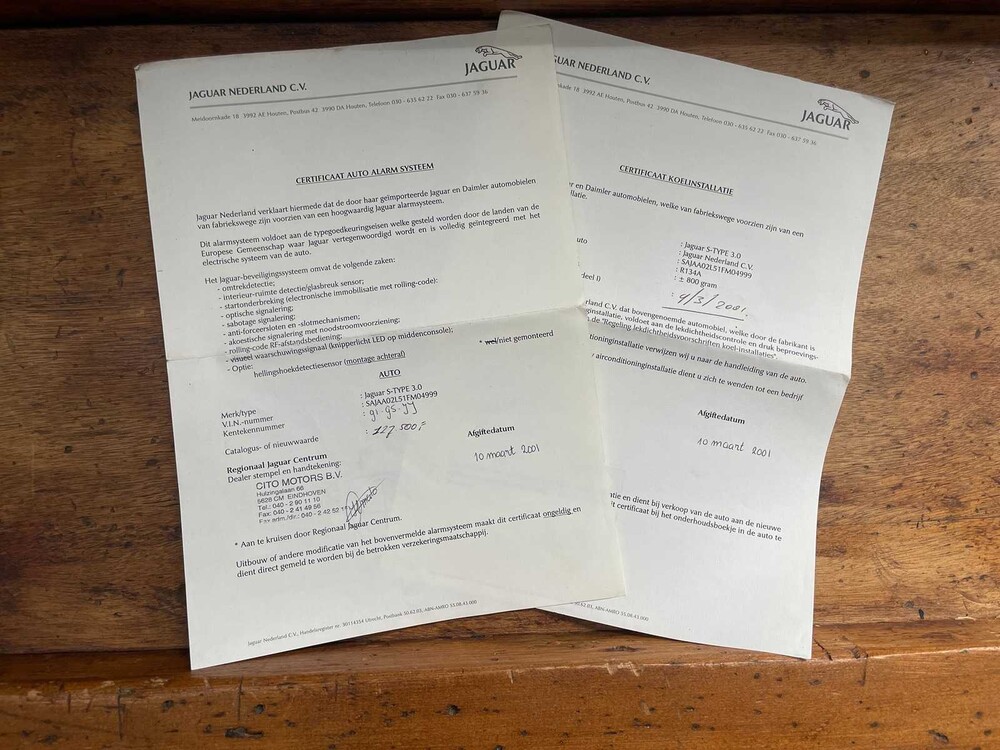 Jaguar S-type 3.0 V6 238pk 2001 -Orig. NL-, 91-GS-JJ