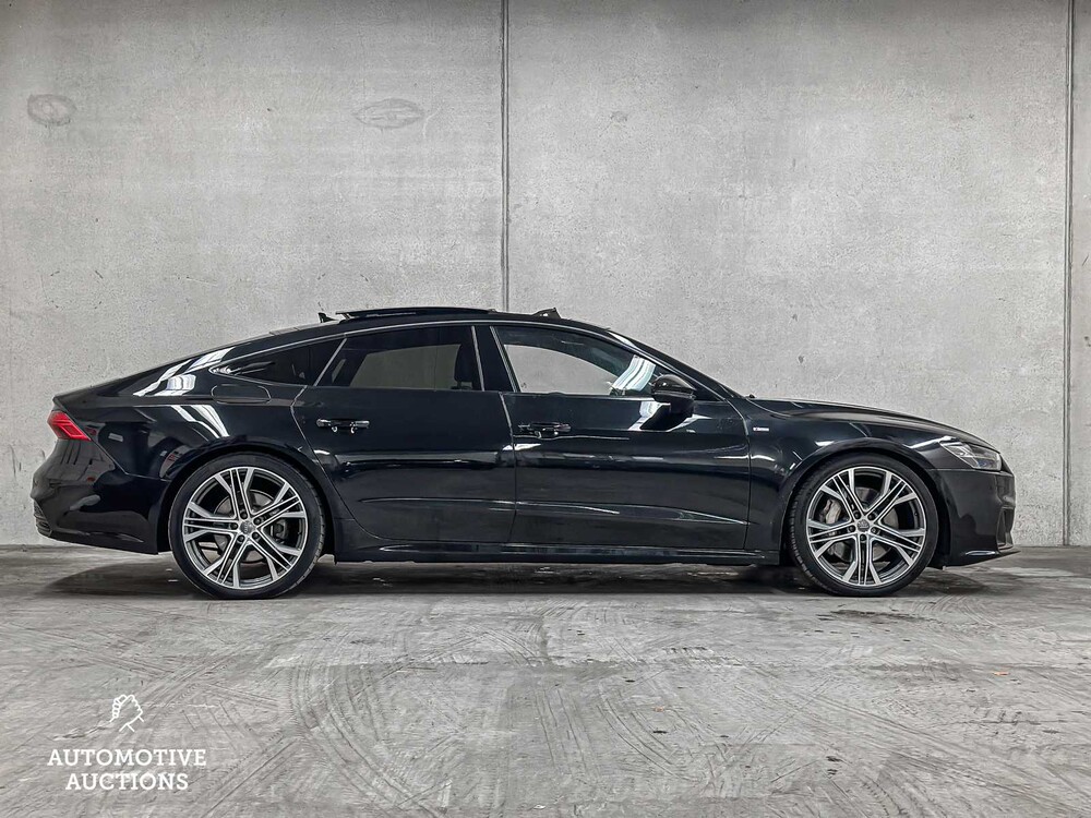 Audi A7 Sportback S-Line 55 TFSI 3.0 V6 Quattro Pro Line Plus 340pk 2018, H-638-PP