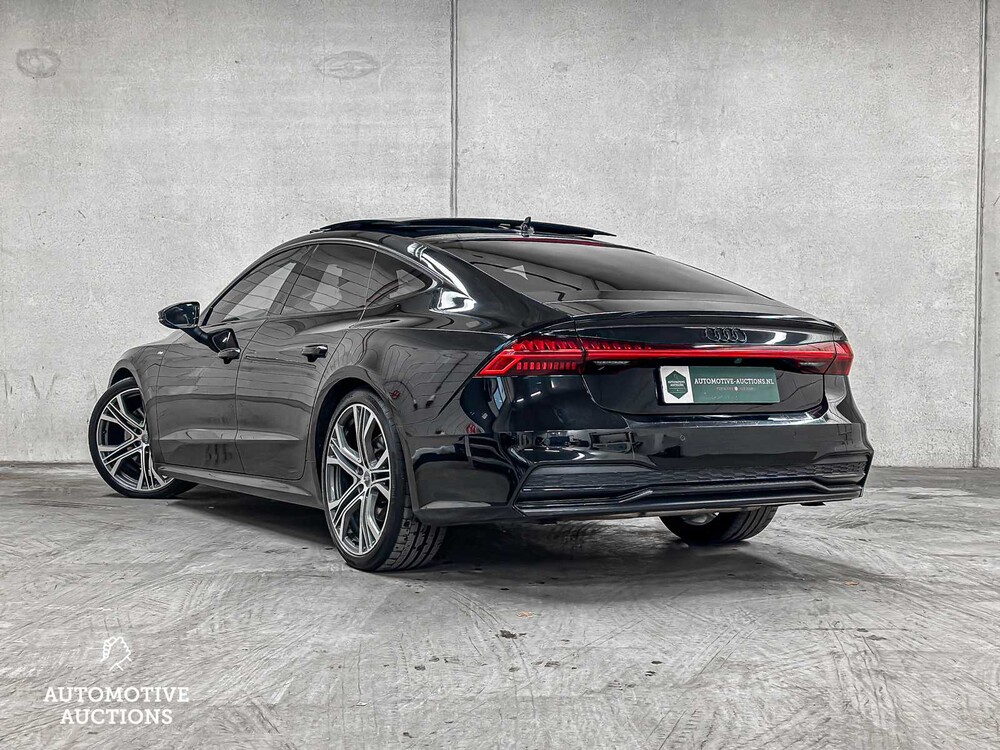 Audi A7 Sportback S-Line 55 TFSI 3.0 V6 Quattro Pro Line Plus 340pk 2018, H-638-PP
