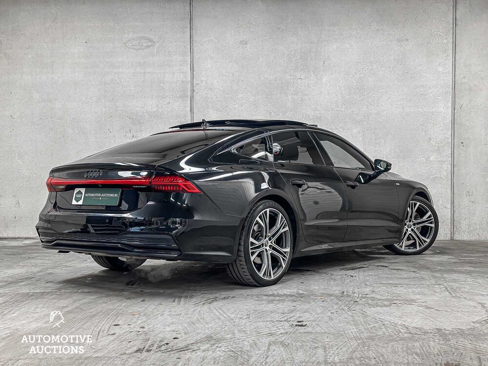 Audi A7 Sportback S-Line 55 TFSI 3.0 V6 Quattro Pro Line Plus 340pk 2018, H-638-PP