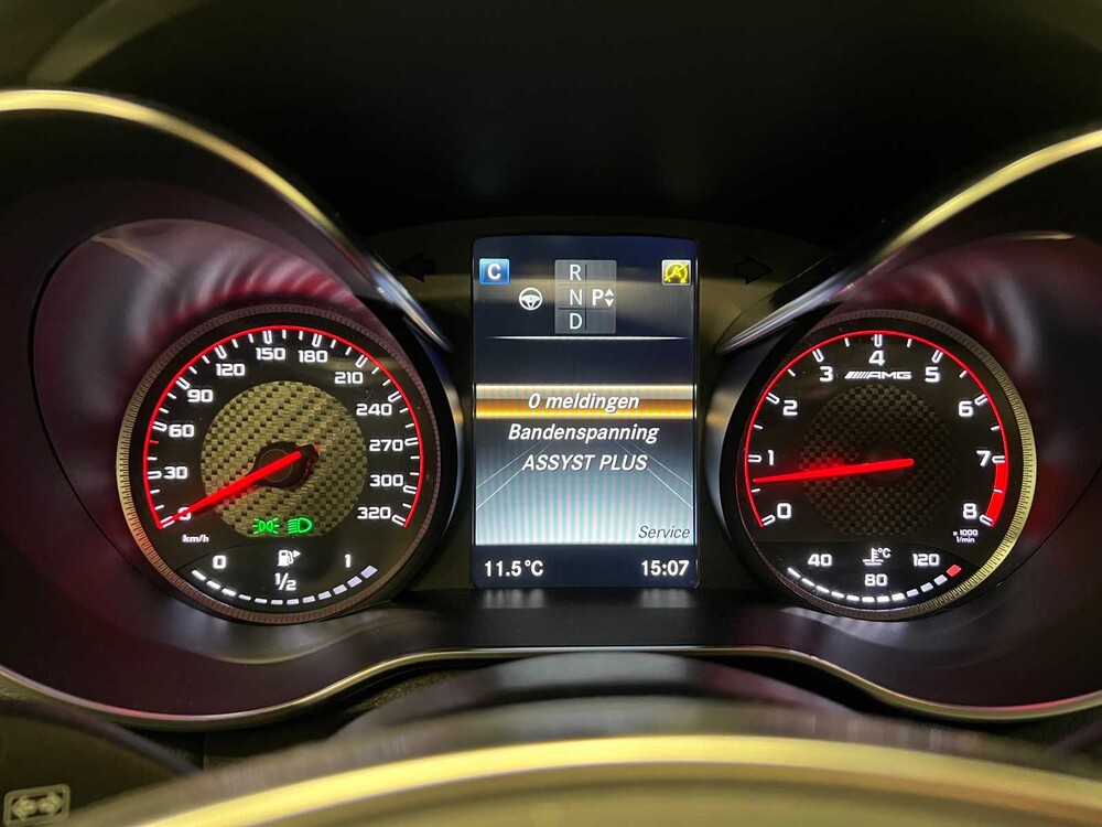 Mercedes-Benz C63s AMG Coupe 4.0 V8 Edition 1 510pk 2016, L-533-GJ