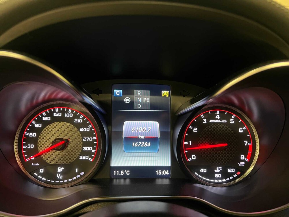 Mercedes-Benz C63s AMG Coupe 4.0 V8 Edition 1 510pk 2016, L-533-GJ