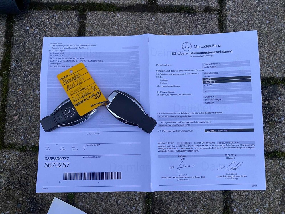 Mercedes-Benz CLA250 AMG CLA-Klasse 250 211pk -Org. NL-, 2-TND-45