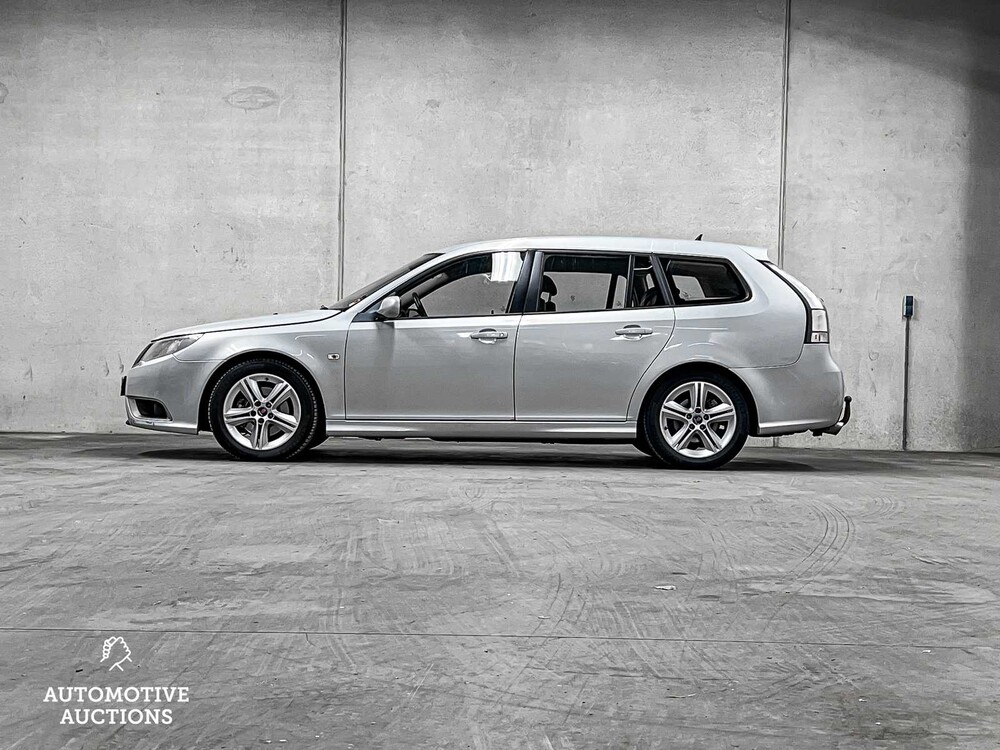 Saab 9-3 Sport Estate 2.8 Turbo V6 Aero 280pk 2008, X-506-DH -Youngtimer-