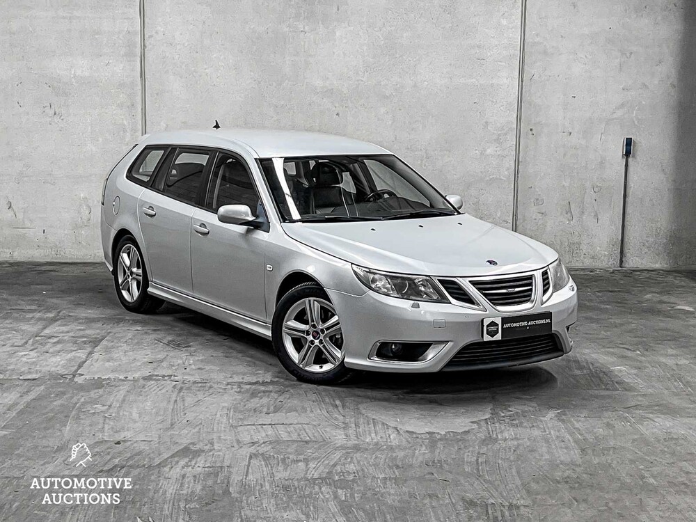 Saab 9-3 Sport Estate 2.8 Turbo V6 Aero 280pk 2008, X-506-DH -Youngtimer-