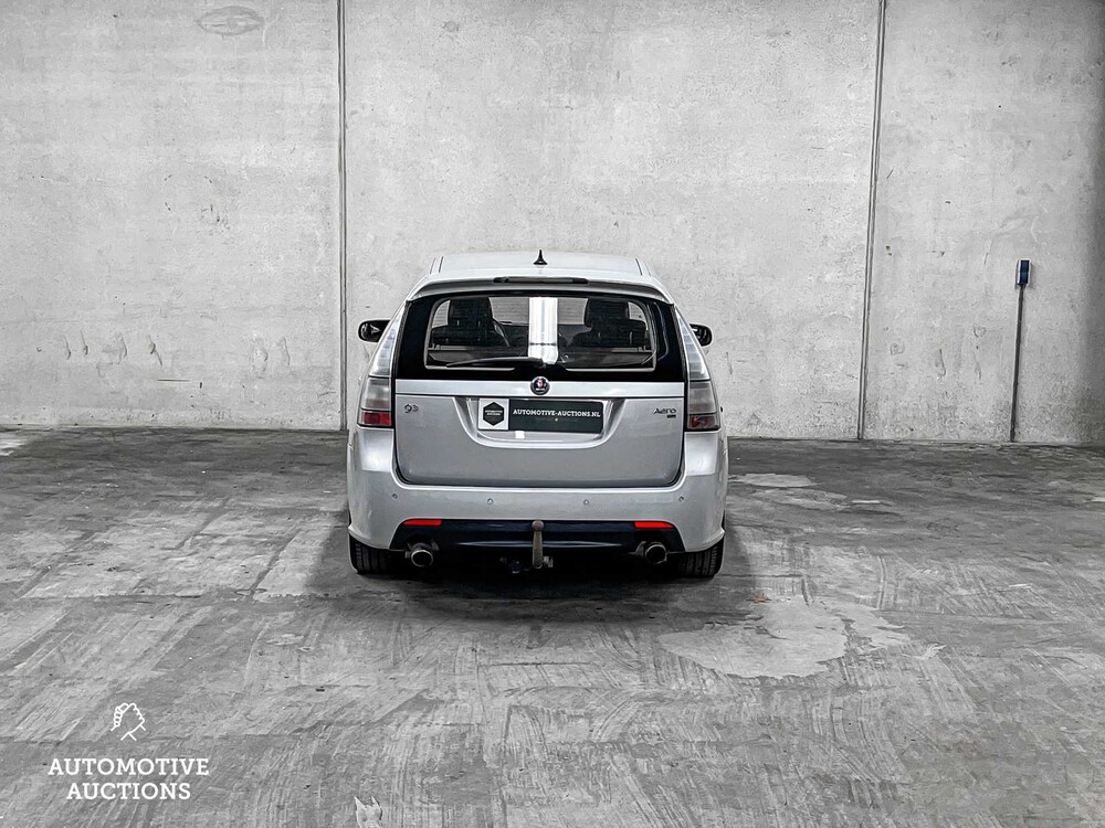 Saab 9-3 Sport Estate 2.8 Turbo V6 Aero 280pk 2008, X-506-DH -Youngtimer-