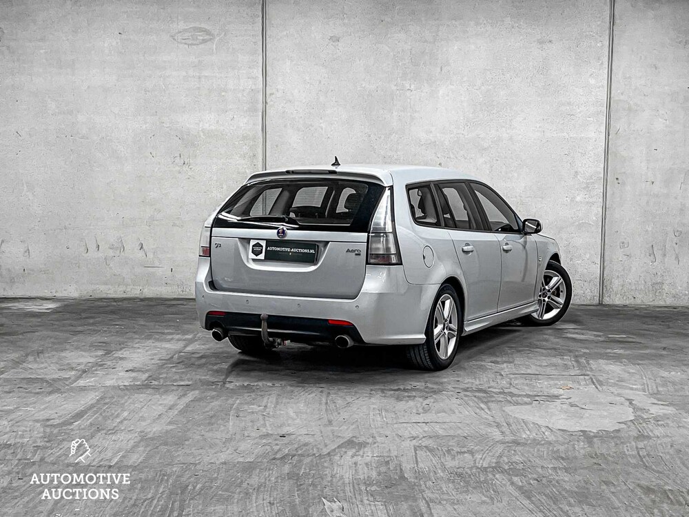 Saab 9-3 Sport Estate 2.8 Turbo V6 Aero 280pk 2008, X-506-DH -Youngtimer-