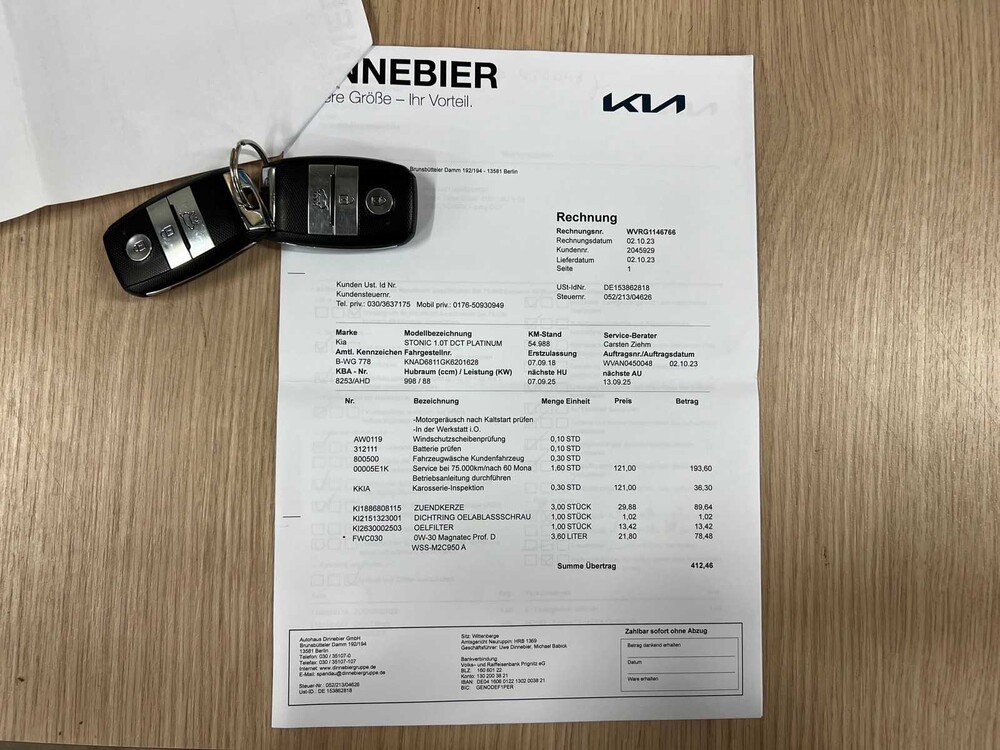 Kia Stonic 1.0 T-GDi DynamicLine 120pk 2018, X-888-NF