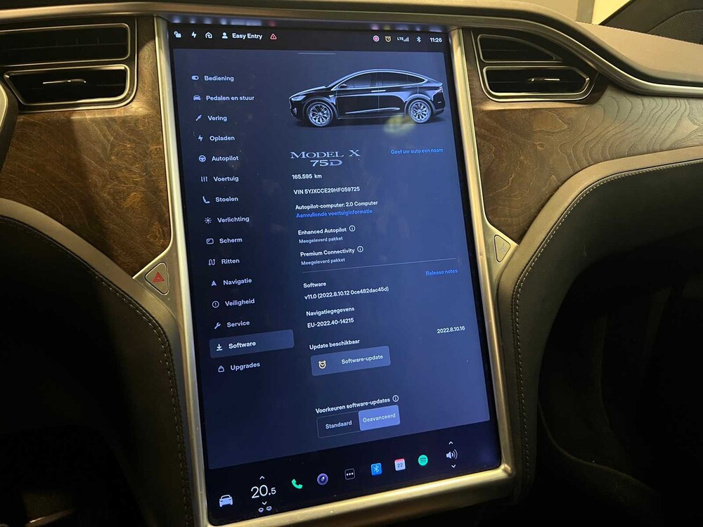 Tesla Model X 75d 6-Persoons 333pk 2017 -Orig. NL-, PT-595-K