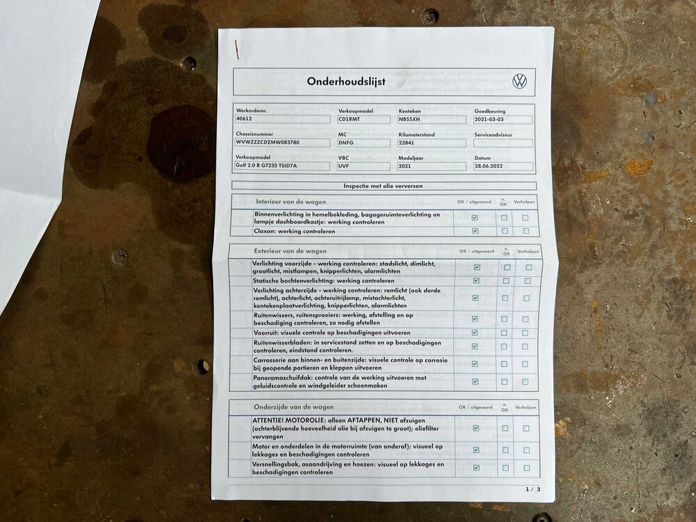 Volkswagen Golf VIII R 2.0 TSI 4Motion 320pk 2021, N-855-XH