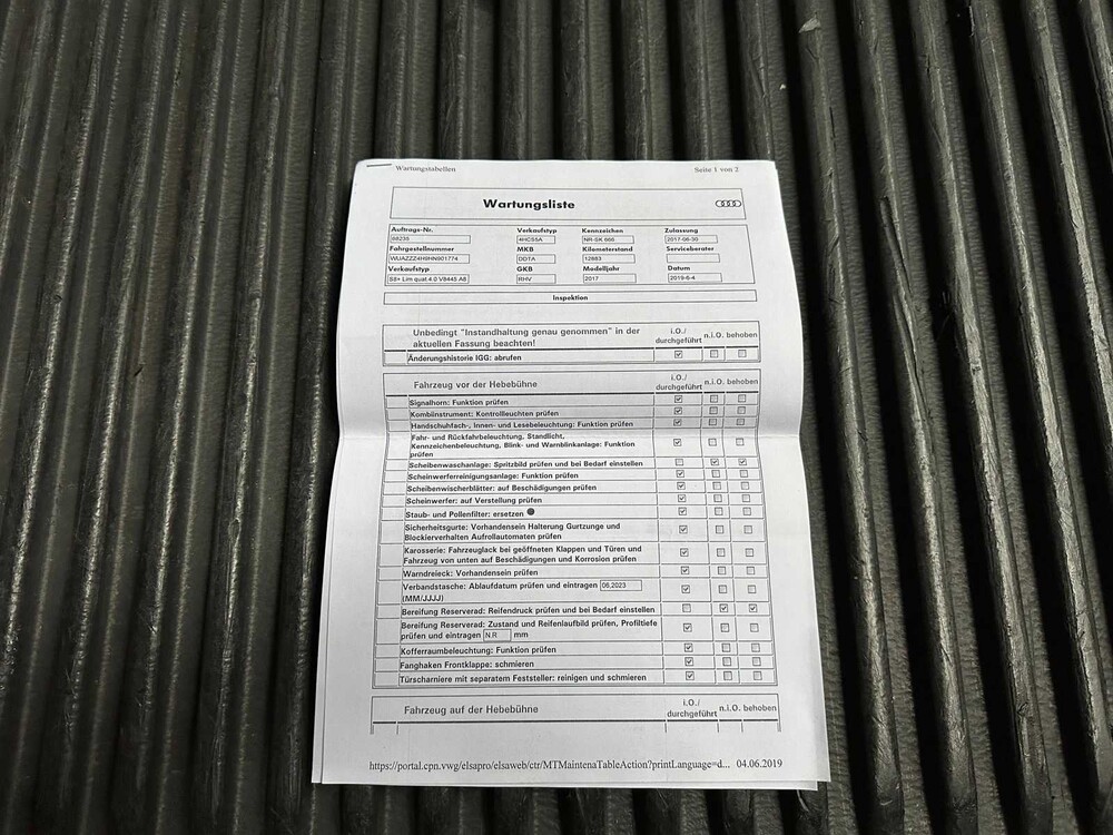 Audi S8 4.0 TFSI V8 Plus Quattro 605pk 2017