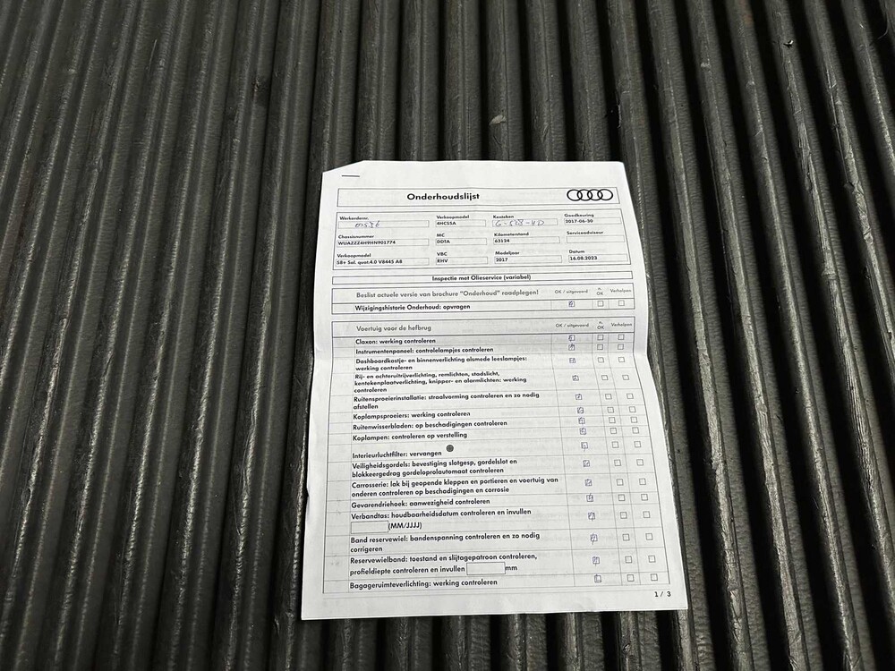 Audi S8 4.0 TFSI V8 Plus Quattro 605pk 2017