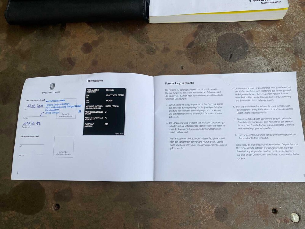 Porsche Panamera Turbo 4.8 V8 500PS 2011 Sport-Chrono, 63-TDK-1 