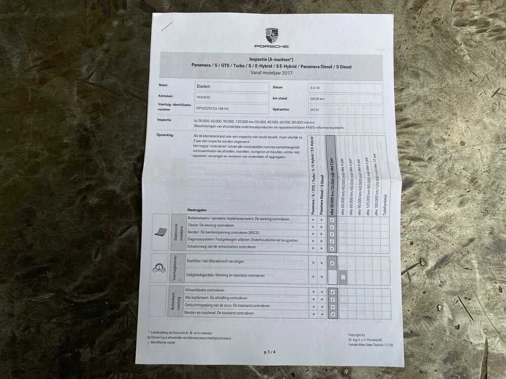 Porsche Panamera Sport Turismo Turbo S E-Hybrid 4.0 V8 680pk 2018, H-902-PP
