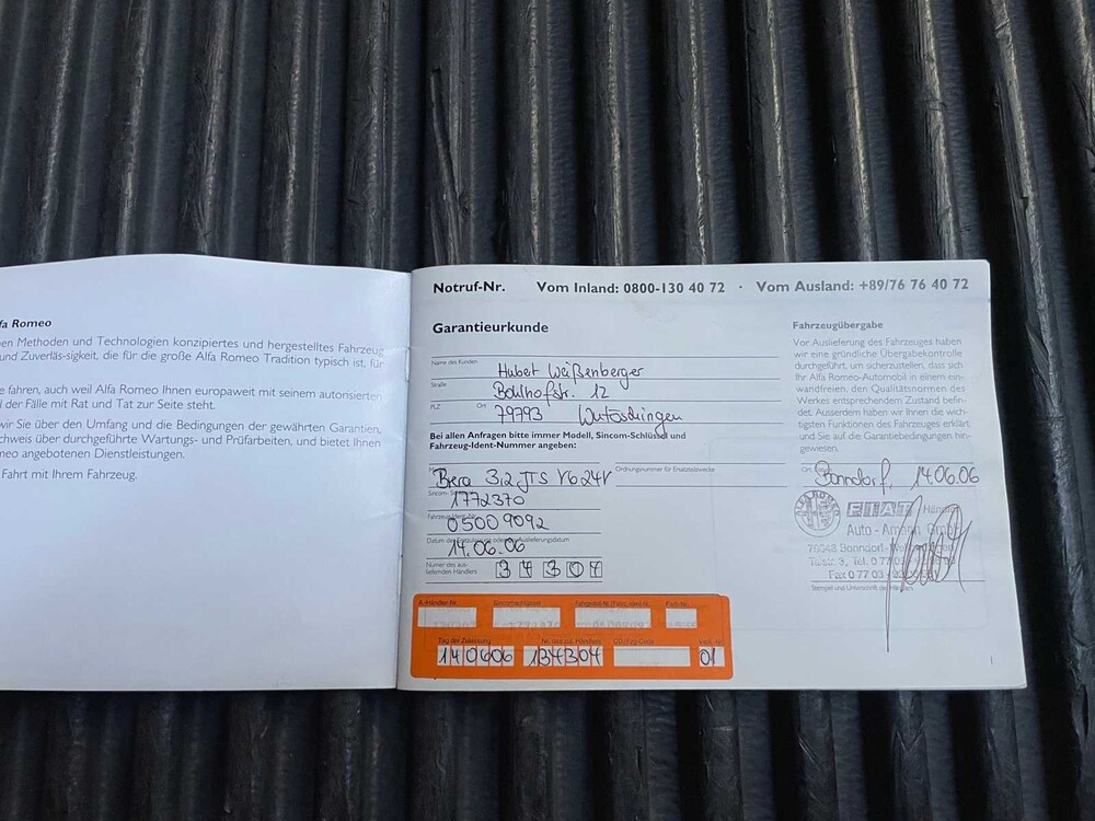 Alfa Romeo Brera 3.2 JTS V6 Q4 SKY WINDOW 2006 Youngtimer