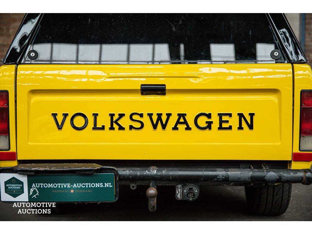 Volkswagen Caddy MK1 Pick-Up -Turbo Diesel- 75PS 1989, V-911-RZ