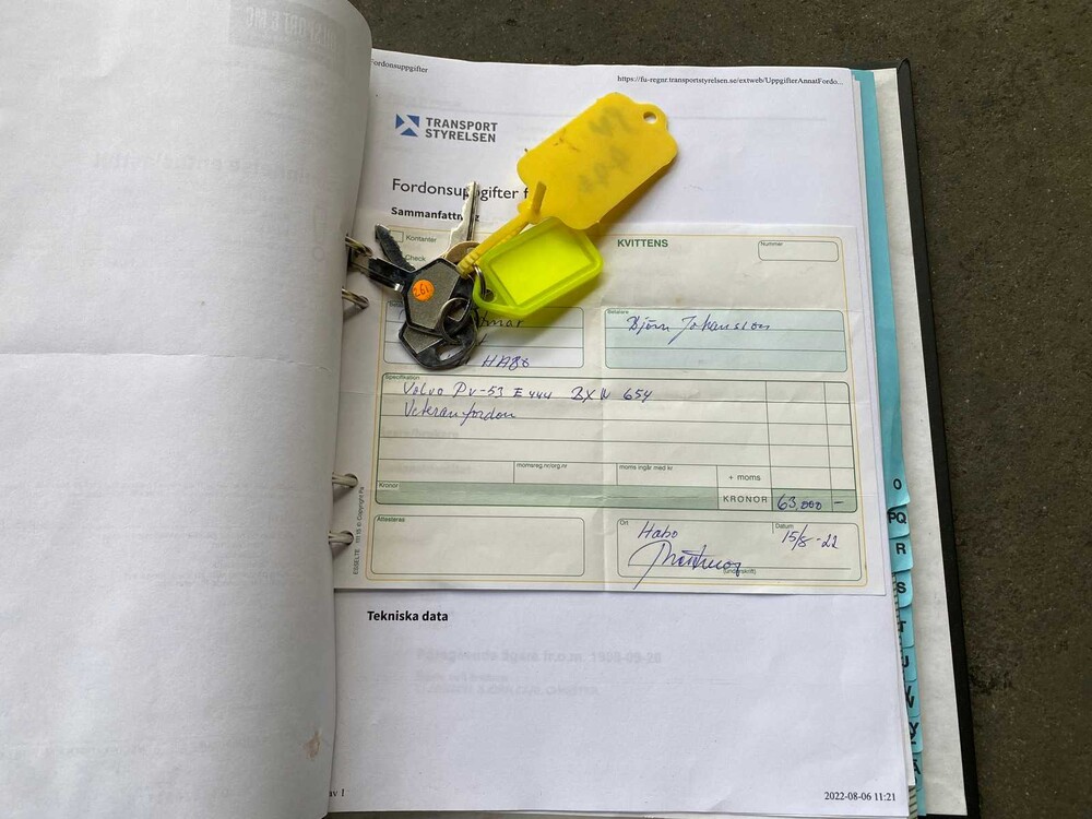 Volvo PV444E 44PS 1953