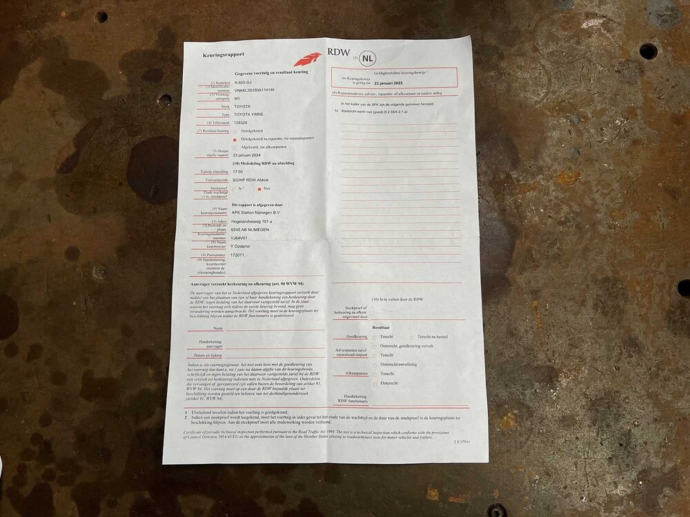 Toyota Yaris 1.0 VVT-i Trend 69hp 2014, X-605-GJ