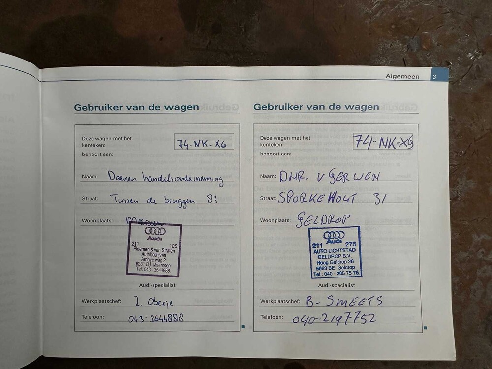 Audi A6 Limousine 2.4 Pro Line MT 170PS 2003 74-NK-XG