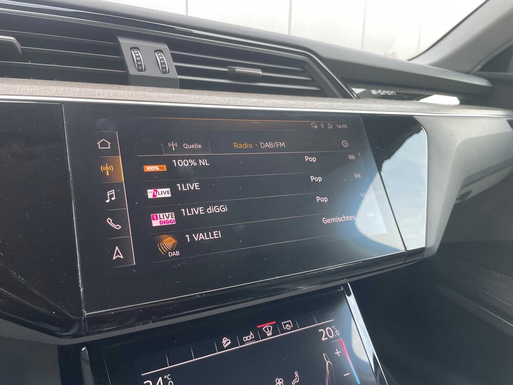 Audi E-Tron 55 Quattro Advance Pro Line Plus 360PS 2018, L-747-JS