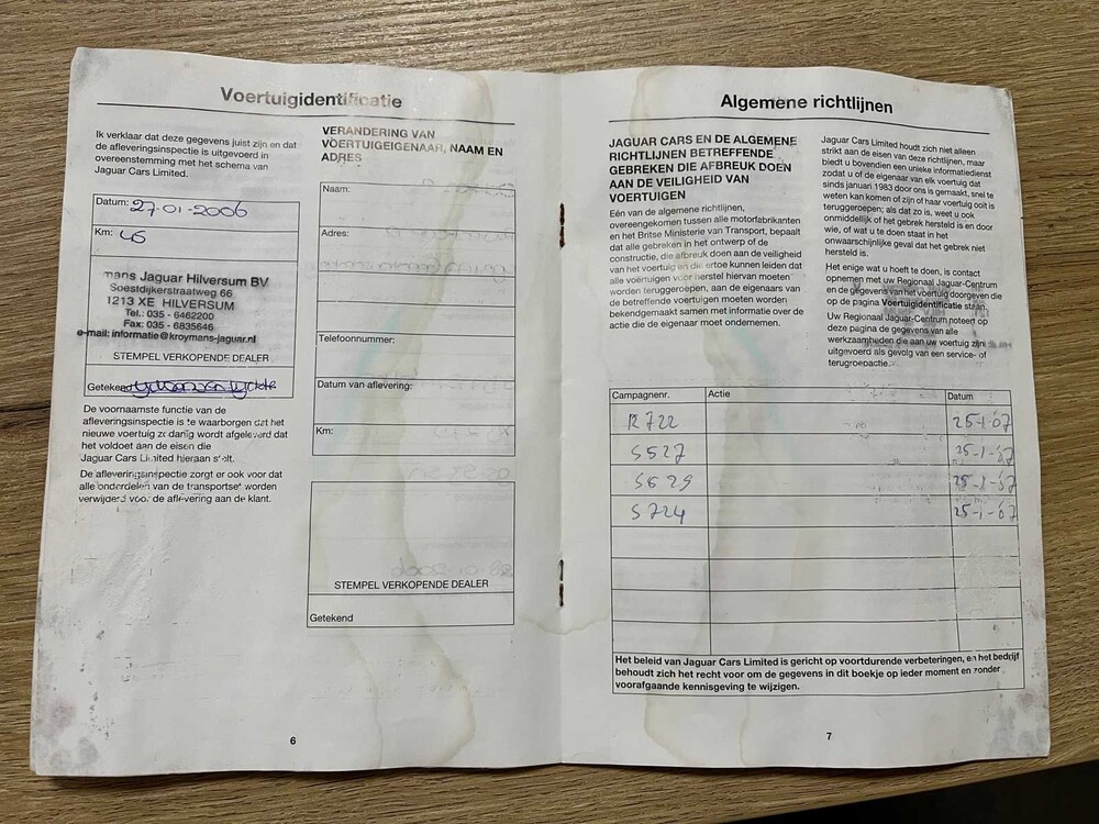 Jaguar XJ 2.7D V6 Sovereign 207PS 2006 ORIG-NL, 95-SJ-SN -Youngtimer-