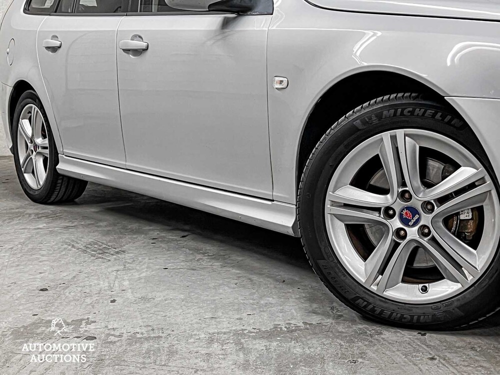 Saab 9-3 Sport Kombi 2.8 Turbo V6 Aero 280PS 2008, X-506-DH -Youngtimer-
