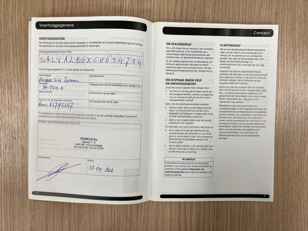 Land Rover Range Rover Evoque 2.0 Si 4WD Prestige 241PS 2012 -Orig. NL-, 54-TVH-5