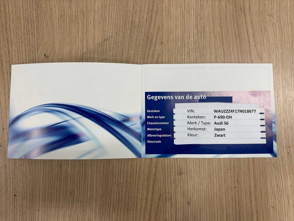 Audi S6 Avant 5.2 FSI V10 435PS 2007, P-690-DH -Youngtimer-