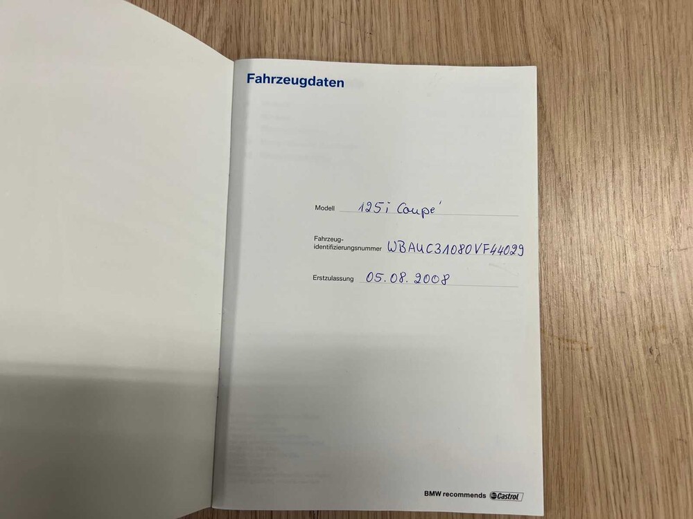 BMW 125i Coupe E82 218PS 2008 1er, H-323-FP