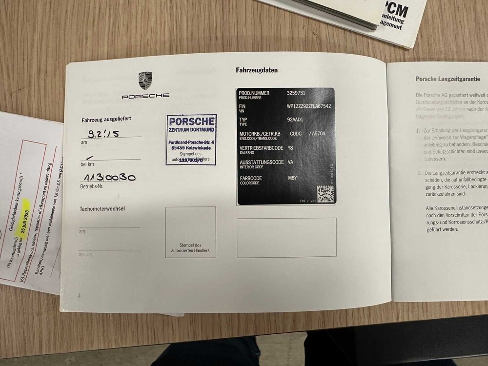 Porsche Cayenne S 4.2 D V8 385PS 2015, niederländische Zulassung