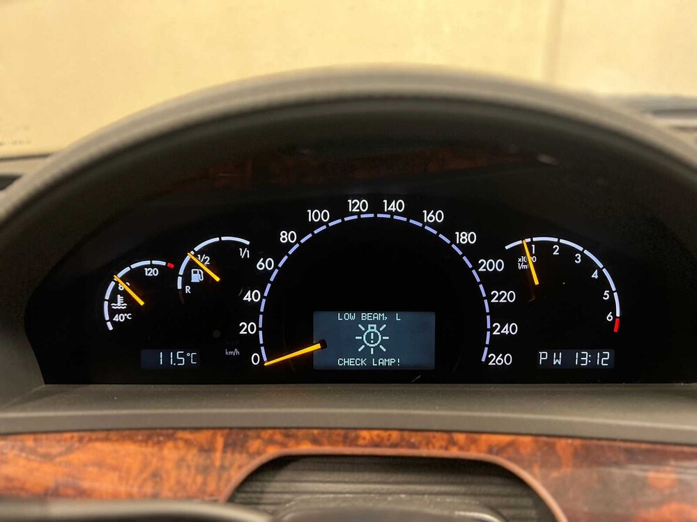 Mercedes-Benz S600 Long V12 W220 S-Klasse 369PS 2000, 15-FJ-KT