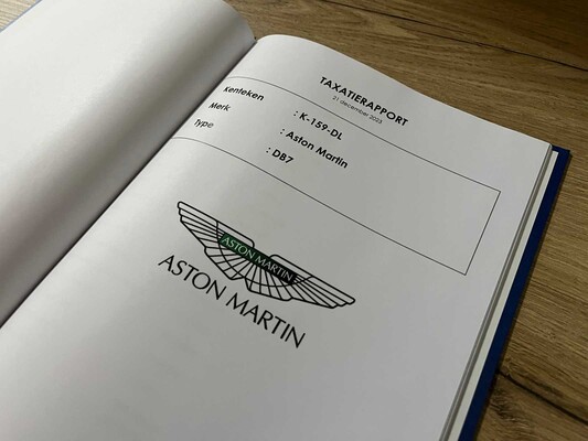 Aston Martin DB7 5.9 V12 Vantage -MANUAL- 420PK 2000, K-159-DL