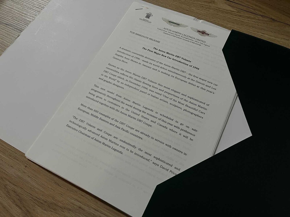 Aston Martin DB7 5.9 V12 Vantage -MANUAL- 420PK 2000, K-159-DL