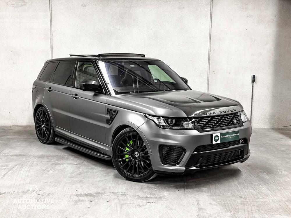 Land Rover Range Rover Sport SVR 5.0 V8 Supercharged 551pk -CARBON- 2016, H-489-SR