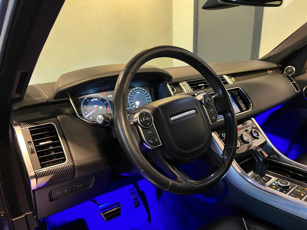Land Rover Range Rover Sport SVR 5.0 V8 Supercharged 551pk -CARBON- 2016, H-489-SR
