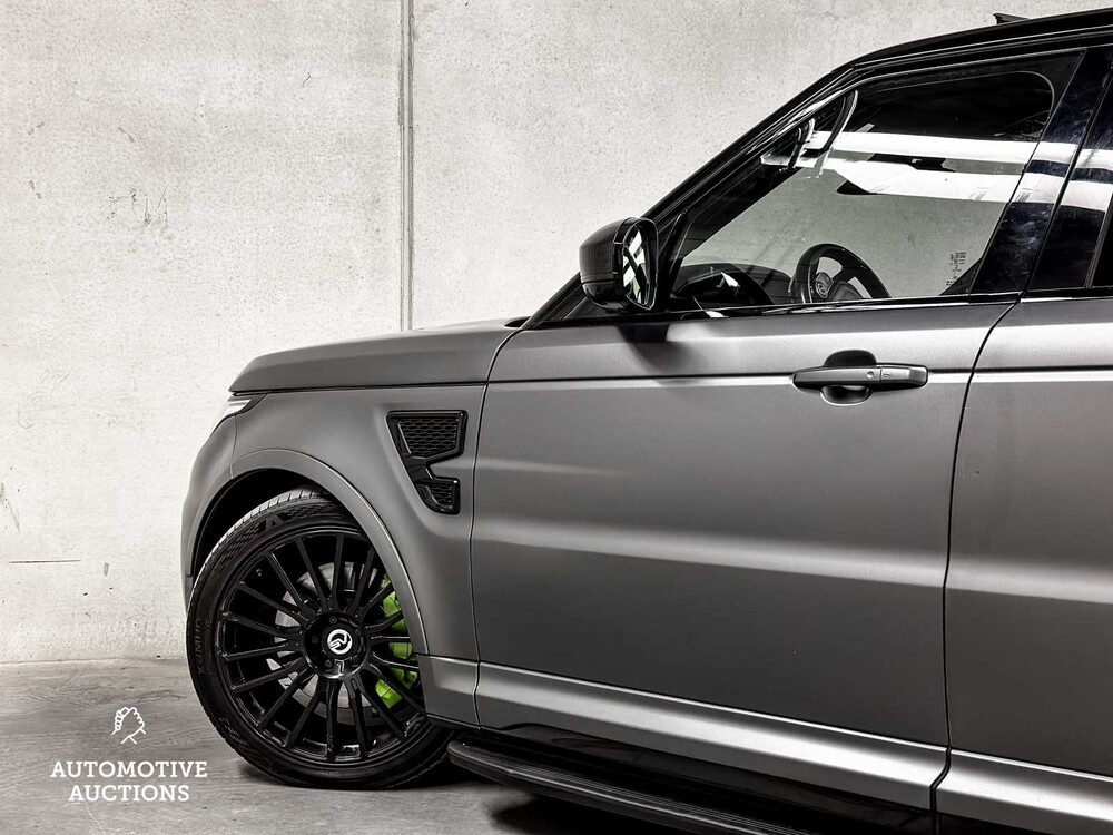 Land Rover Range Rover Sport SVR 5.0 V8 Supercharged 551pk -CARBON- 2016, H-489-SR