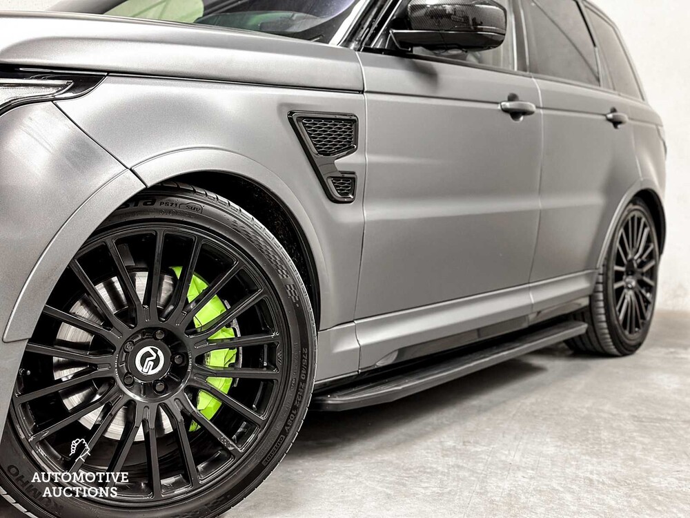 Land Rover Range Rover Sport SVR 5.0 V8 Supercharged 551pk -CARBON- 2016, H-489-SR