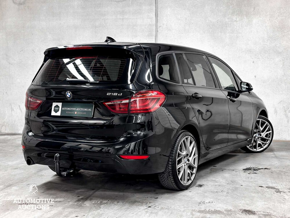 BMW 216d Gran Tourer Steptronic8 Corporate Lease Executive 2-serie 150pk 2017 ORIG-NL, PD-487-S
