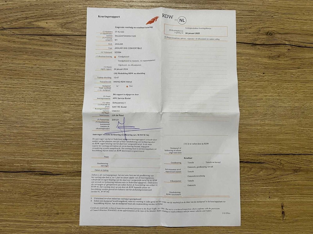 Jaguar XK8 4.0 V8 Convertible 284pk 2000, 07-XJ-GG -Youngtimer-