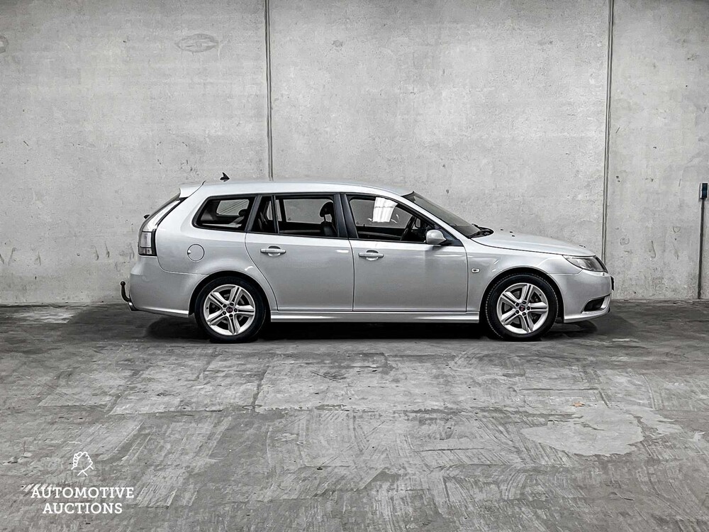 Saab 9-3 Sport Estate 2.8 Turbo V6 Aero 280pk 2008, X-506-DH -Youngtimer-