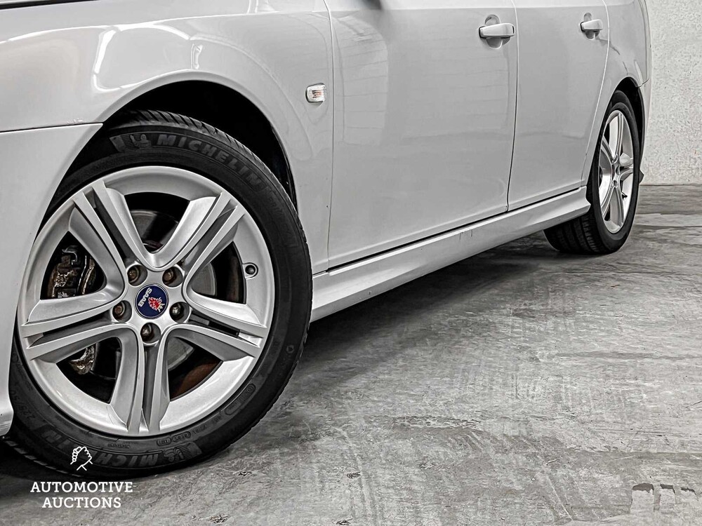 Saab 9-3 Sport Estate 2.8 Turbo V6 Aero 280pk 2008, X-506-DH -Youngtimer-