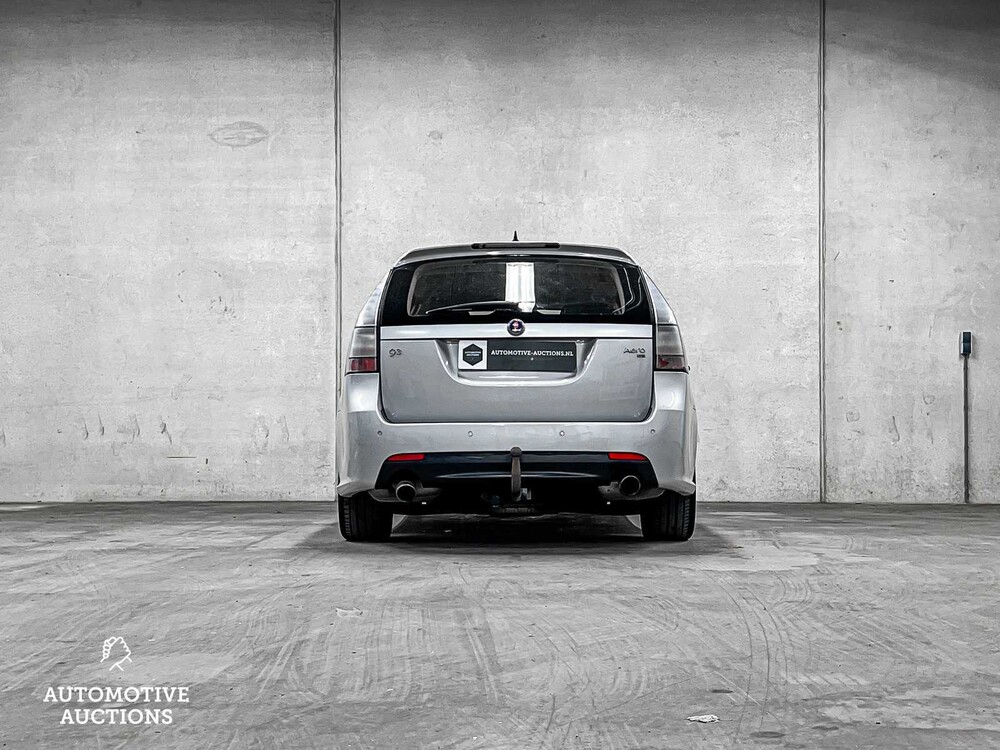 Saab 9-3 Sport Estate 2.8 Turbo V6 Aero 280pk 2008, X-506-DH -Youngtimer-